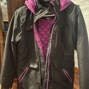 Arctix Black and Purple Ski Jacket